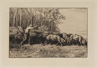 KG 14284
<br/>
De varkenskudde
<br/>
<em>Jacques, Charles (1813 - 1894)</em>